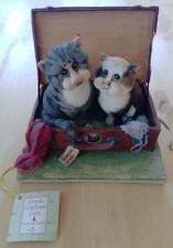 Comic & Curious Cats Runaway Romance.  Border Fine Arts A3085.  Minor Damage.