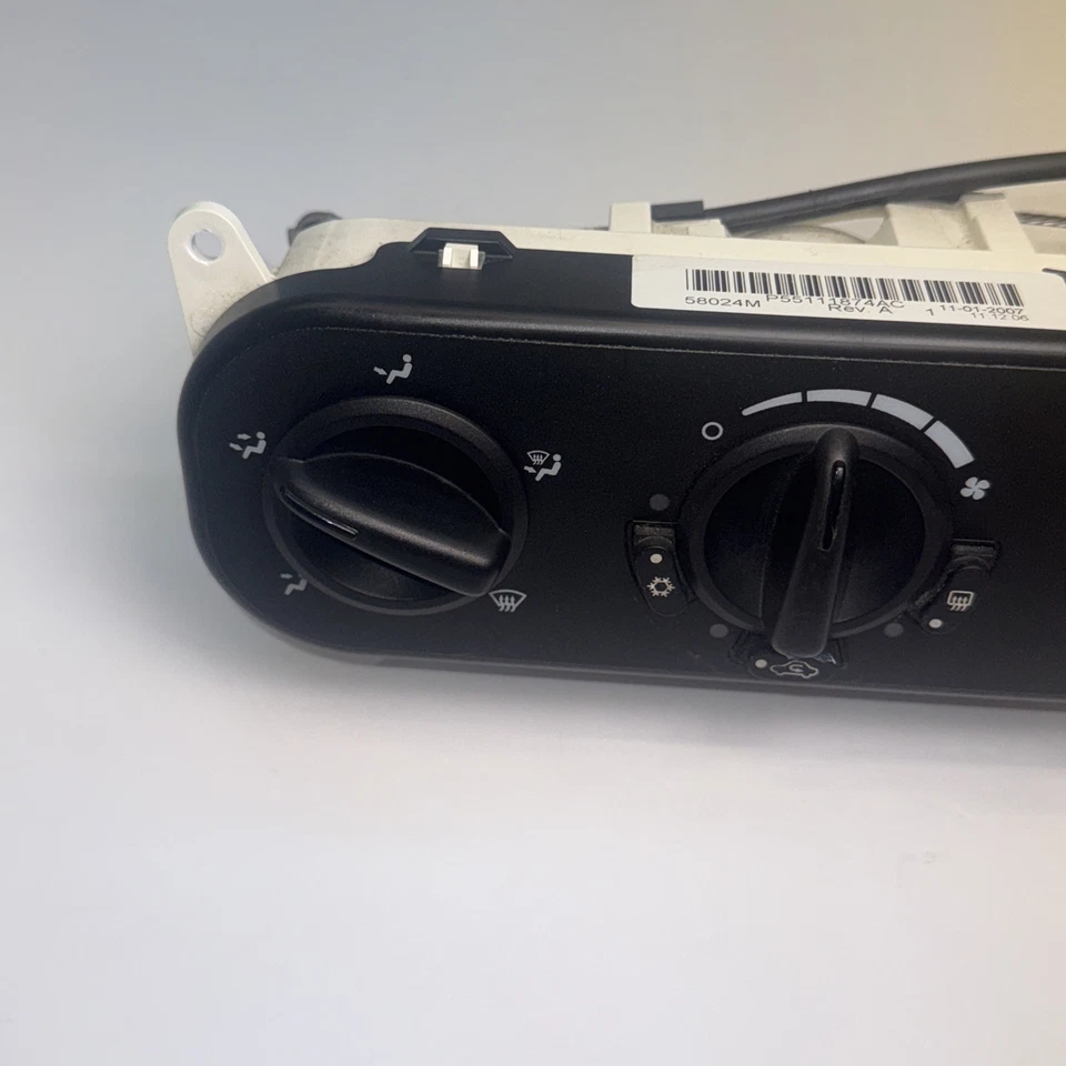 Dodge Caliber Jeep Compass 2007-2009 calefacción aire acondicionado temperatura climatización control Foto 3 de 4