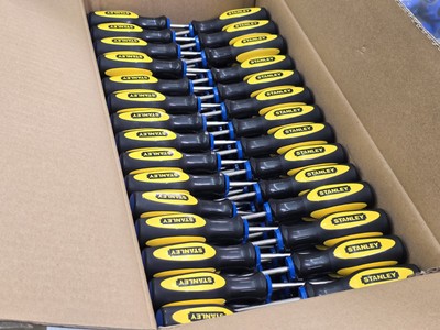 90x Stanley 60-001 Phillips #1 Screwdriver 4  Shaft Durable & Precision Fit Tip
