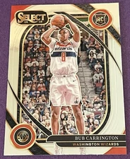 2024-25 Panini Select Bub Carrington Courtside RC Rookie #266 Washington Wizards