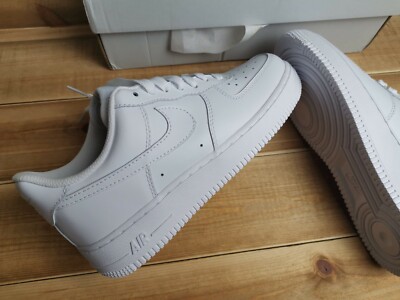 nike af triple white