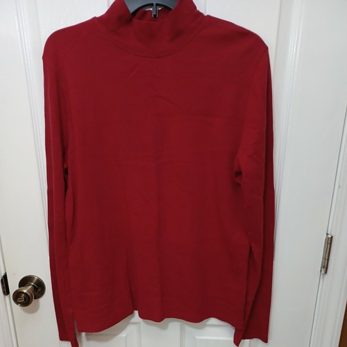 Classic Mock Turtleneck Size 