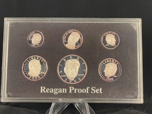 SUPER RARE - 2006 Ronald Reagan .999 Silver Proof Set