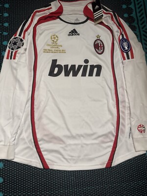Ac Milan Kaka 06/07 Away Longsleeve Jersey/Kit (Medium)