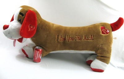 large stuffed dachshund