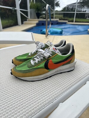 Size 11 - Nike LDWaffle x Sacai Green Gusto 2019 192502553853| eBay