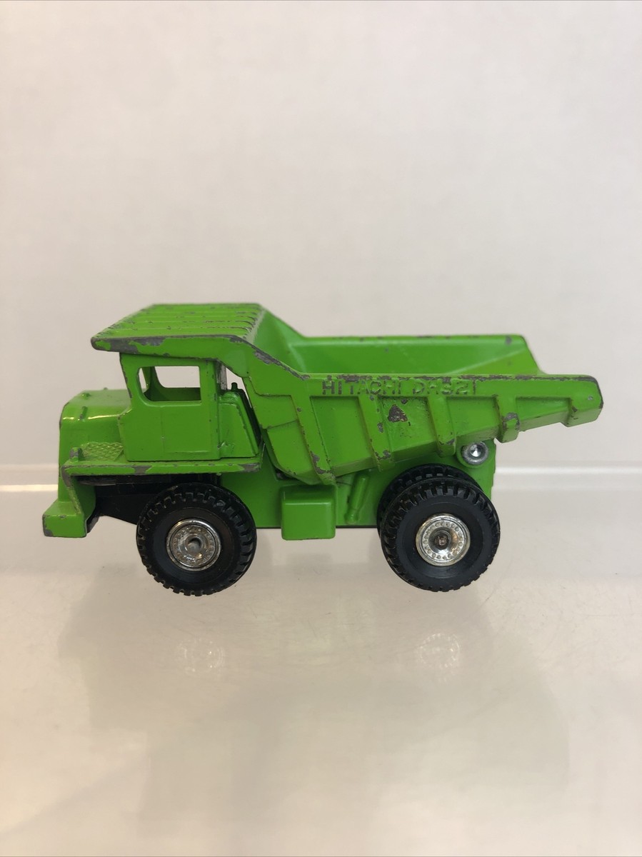 Tomica No.59 Hitachi Dump Truck DH 321 Green 1:117 Die Cast