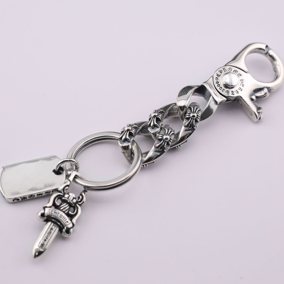 小物 chrome hearts classic key chain long chrome hearts classic key chain long