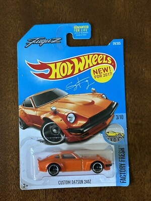 2017 Hot Wheels Custom Datsun 240Z #174 DVB43 Orange (HW428) | eBay