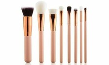 Princess Blush Makeup Brush Set Professional Cosmetic Brushes Kit 8-Piece 