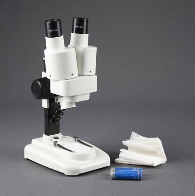 Vision Scientific VMG0004-E2 Binocular Stereo Microscope, WF 10X & 20X Eyepiece