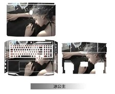 Dazzle Laptop Protector Leather Skin Stickers For Alienware M17X R3 R4 2012