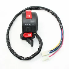 Kill Start Light Switch Button Housing Choke Lever 125cc PIT Quad Dirt Bike ATV