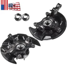 Front Steering Knuckles & Wheel Hub Bearings for Toyota Corolla 2014-2018