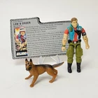 GI Joe 1987 Vintage Law & Order W/ File Card