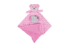 New Born Baby Bettdecke Teddybär weich Luxus für Jungen und Mädchen erste Schritte 