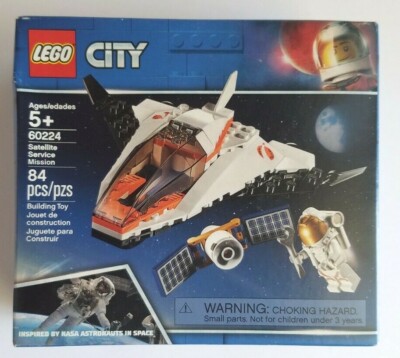 LEGO City Satellite Service Mission 60224 Building Kit (84 Pieces) New  Sealed 673419303910|