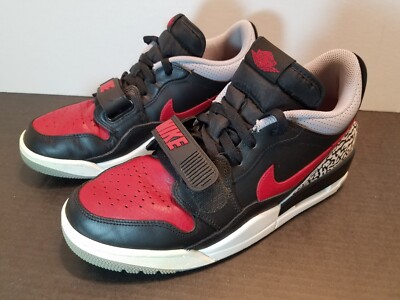 Nike Air Jordan Legacy 312 Low Bred Cement Men\'s Size 11 Black  White Red Gray Men main image 2
