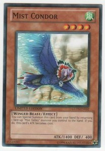 Mist Condor - GLD3-EN032 - Common - Limited Edition x3 - Near Mint