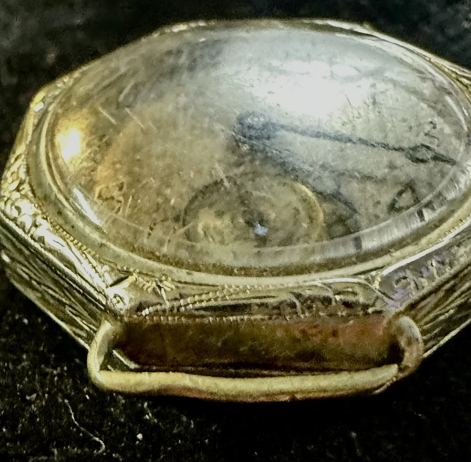 VTG 1924 Lady Waltham 14k Gold Yellow GF Watch Runs-Needs Repair Fair Cond. - Image 2 of 4