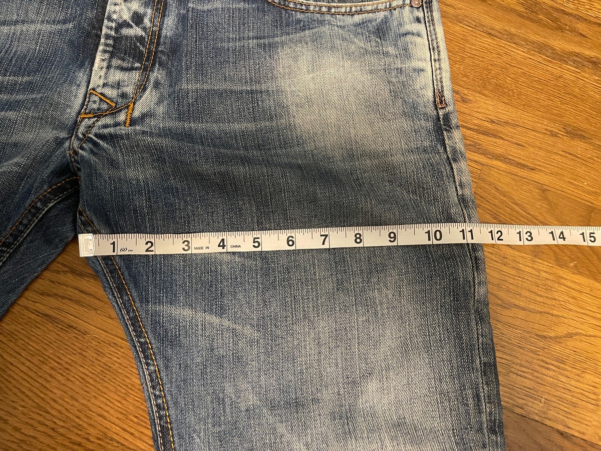 Men's Diesel Denim Gallery Jeans Size 34 Mod 64 76 Made in
