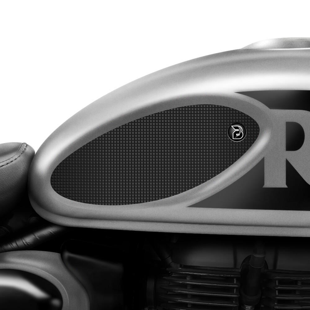 BLOQ ROYAL ENFIELD HUNTER 350 (2022-) Motorcycle Tank Grips Tacky