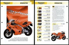 Triumph Daytona 955i - Introduction - Essential Superbike Data File Page
