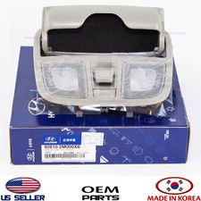 Genuine Overhead Console Dome Light Gray W Sunroof Type Oem Genesis Coupe Genuine Overhead Console Dome Light Gray W Sunroof Type Oem Genesis Coupe