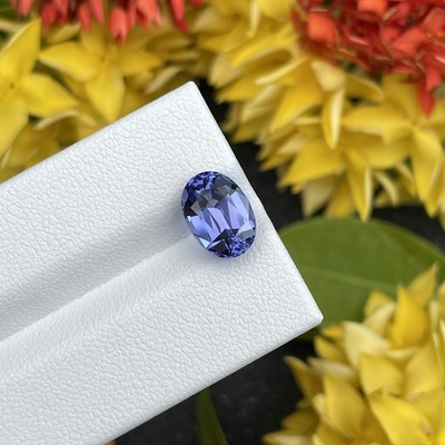 3.44 CT Marvelous Rare 100% Natural AAA+ Tanzanite