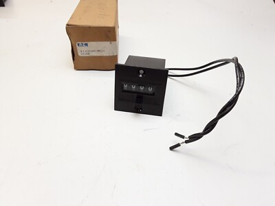 4-Y-41314-401-MEQU EATON DURANT 4 DIGIT PANEL MOUNT ELECTRIC