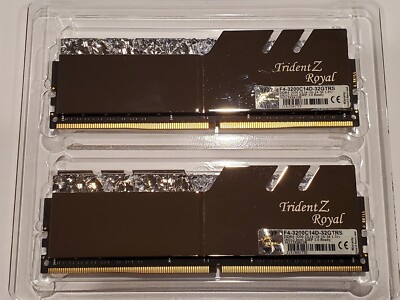 G.SKILL TridentZ Royal RGB 32GB (2x16GB) 3200 MHz *14-14-14-34* (B