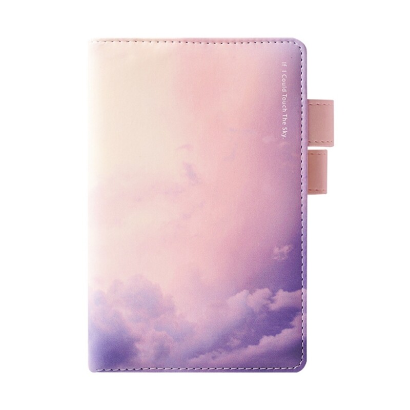 Work Handbook PU Leather Cover 128 Sheet Writing Journal Adult eBay