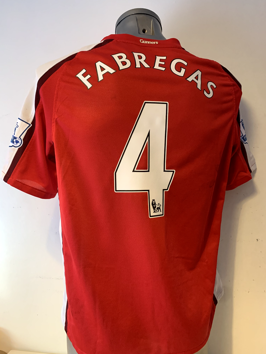 Arsenal Nike Fabregas Medium 2008 Soccer Shirt Jersey Top Trikot