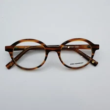 JONO HENNESSY Australia Unisex 8139 / 301 Brown Round Glasses Frames 47/21