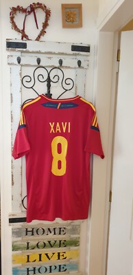 FIFA2010スペイン代表ホーム ユニフォーム8 XAVI シャビサイズO FIFA2010スペイン代表ホーム ユニフォーム8 XAVI シャビサイズO