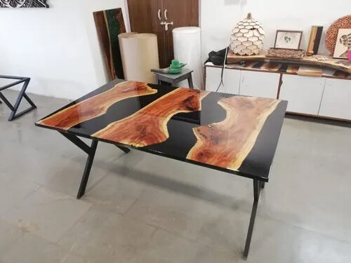 Black Epoxy Dining Table Top Epoxy Counter Table Top, Epoxy Table Top Home Decor