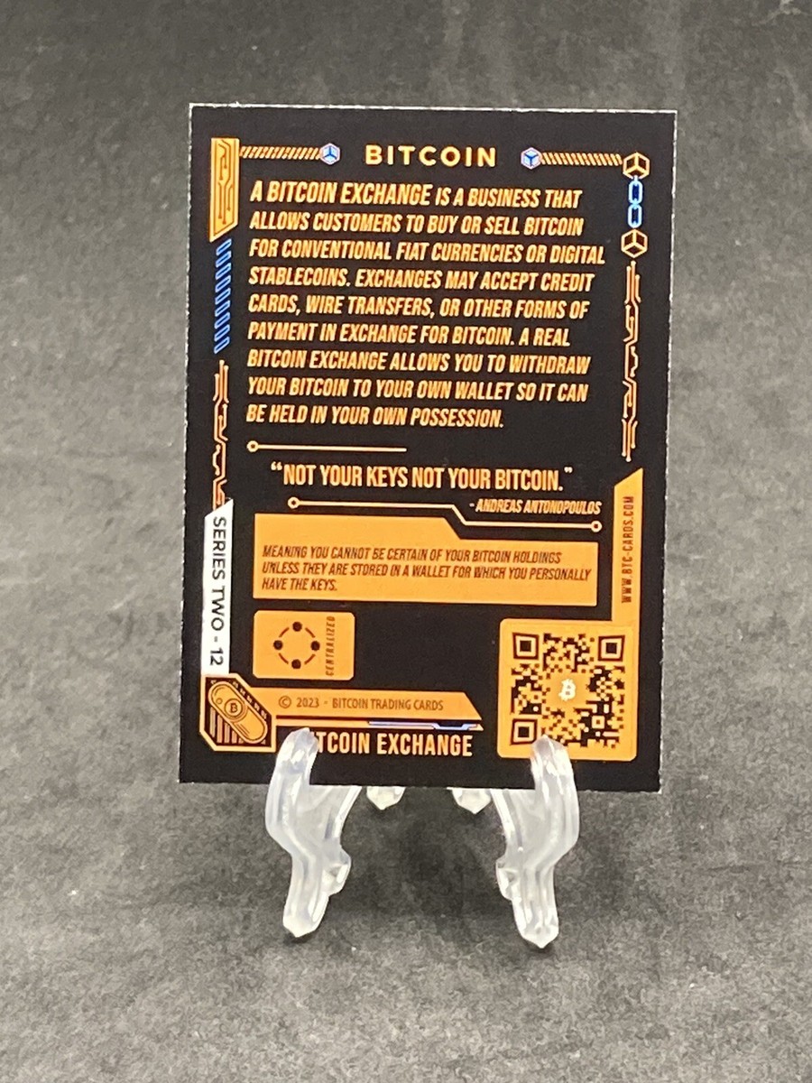 2023 Bitcoin Trading Cards S2 Bitcoin Exchange Card #12 Btc Btc RC Hot |  eBay
