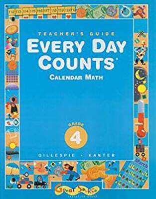 Great Source Every Day Counts: Teacher's Guide Grade 4 2005 - Paperback - GOOD