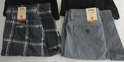 NWT Urban Pipeline Flat Front MAXFLEX Stretch Shorts Vrs Colors, Sizes 30 