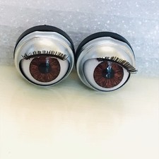 Doll Eyes Root Beer Brown Sleep Fit American Girl Dolls Eye Swap Replace Repair