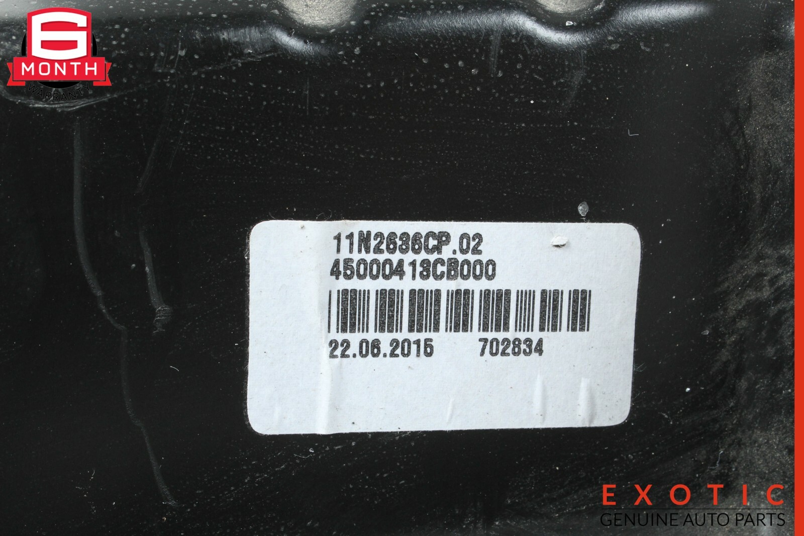 15-17 McLaren 650S Under Dashboard Cover Panel Trim OEM