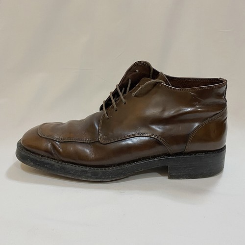 Braxton Scarpe Uomo Casual Testa di Moro, Marrone, Punta Quadrata, Vintage  Retro | eBay