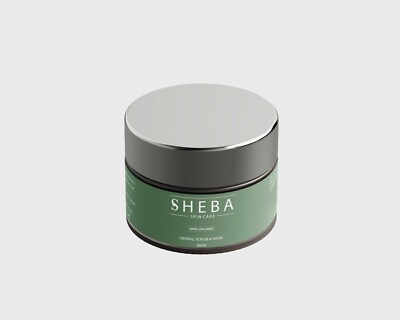 Organic Herbal Scrub & Mask - Sheba Skincare (100% Natural Ingredients)