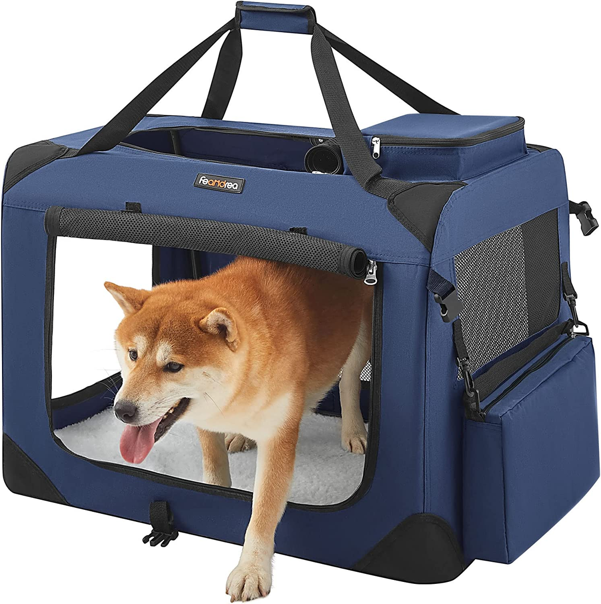 FEANDREA Sac Transport Chat Chien, Caisse Pliable Animaux De