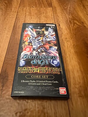 Battle Spirits Saga Card Game Dawn of History Core Set Box C01