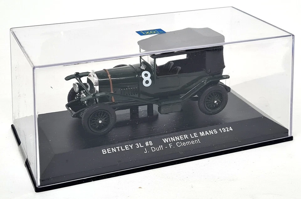Coche modelo a escala diecast Ixo 1/43 - Bentley 3L #8 ganador Le Mans 1924 Foto 3 de 4