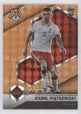 2021 Mosaic FIFA Road to World Cup Fluorescent Orange Prizm Kamil Piatkowski 0c2
