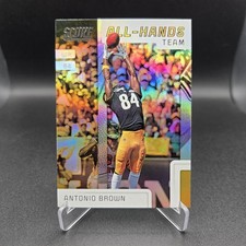 ANTONIO BROWN 2019 Panini Score SILVER All-Hands Team Insert #AHT-10 Steelers