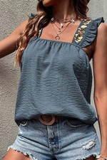 Embroidered Tank Top