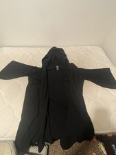 Adult Star Wars Jedi Sith Galaxy s Edge Robe Size XL Extra Large Black Hooded